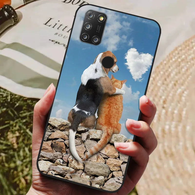 For Alcatel 3X 2020 4CAM Case Silicon Back Cover Phone Case For Alcatel 3X 2020 4 Cameras Cases Soft bumper Funda 5X 5061 Bag