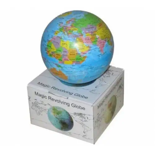 Lichtgevende 360 Graden Roterende World Map Globe Student Gift