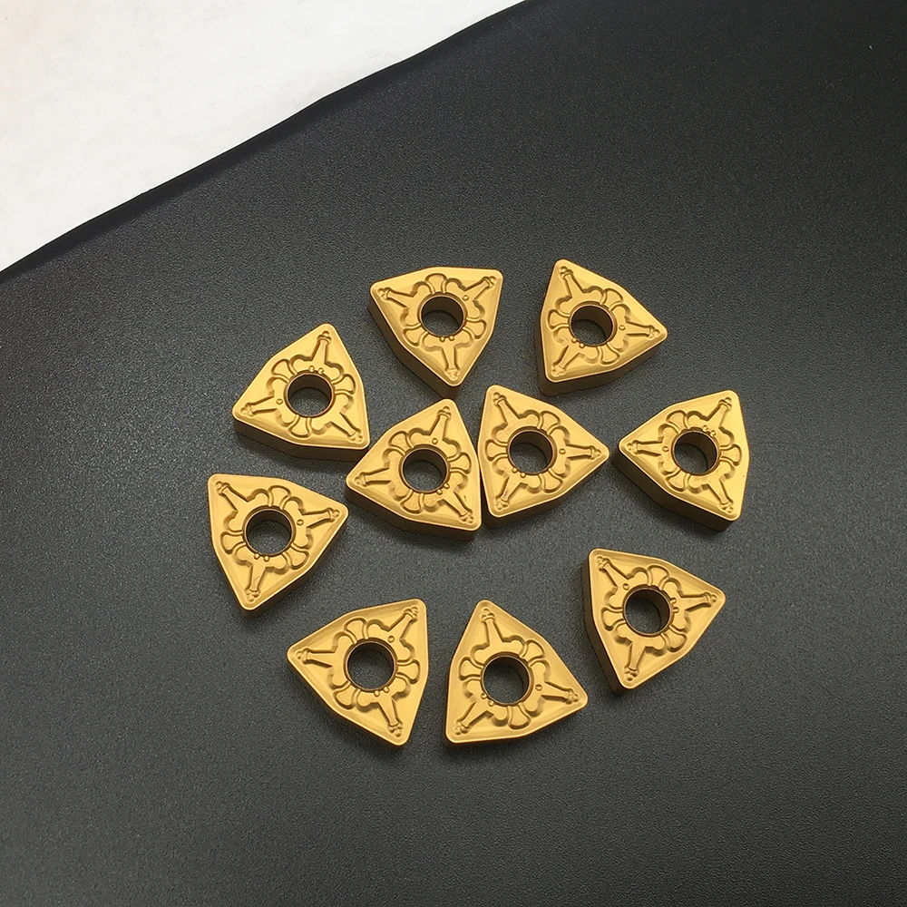 10PCS WNMG080412 TM FT4025 ชิ้นส่วนเหล็ก Accesorios De Torneria เครื่องมืออุปกรณ์เสริมสำหรับเครื่องมือคาร์ไบด์แทรก