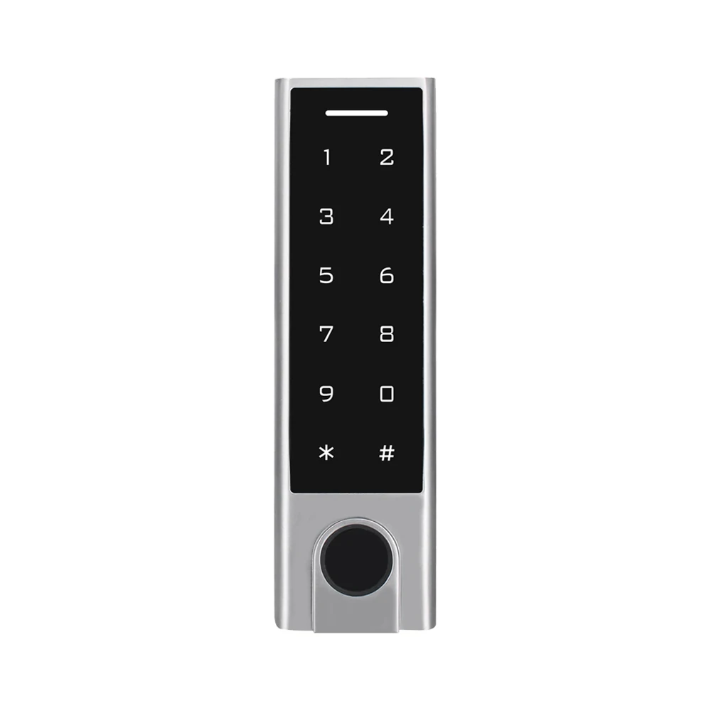 IP66 waterproof standalone fingerprint access controller  Three in one with touch keypad and metal case