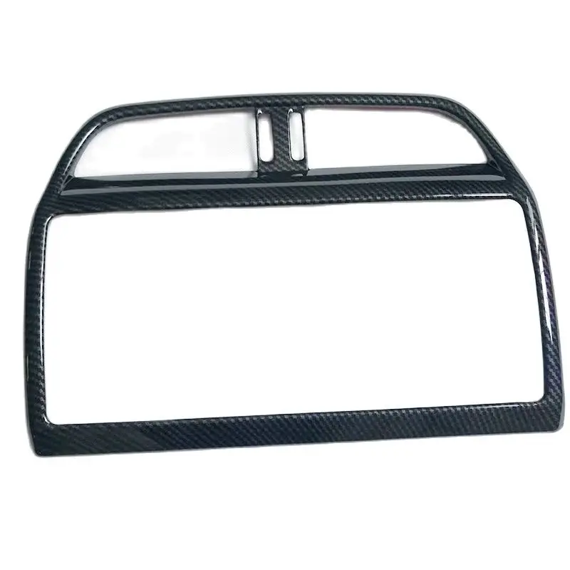 2016/17/18 For Jaguar XE XFL F-PACE Car Central Console Control Panel Cover Trim ABS Carbon Fibre Auto Interior Accessories 1pcs