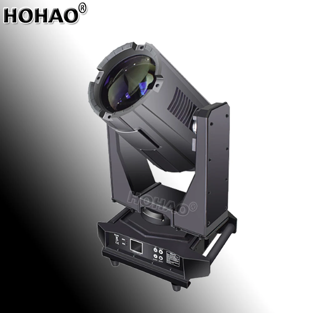 HOHAO IP67 380W/460w/480w Outdoor Moving Beam Head Light Cultural Tourism Roof Landmark Park Scenic Spot Engineering Searchlight