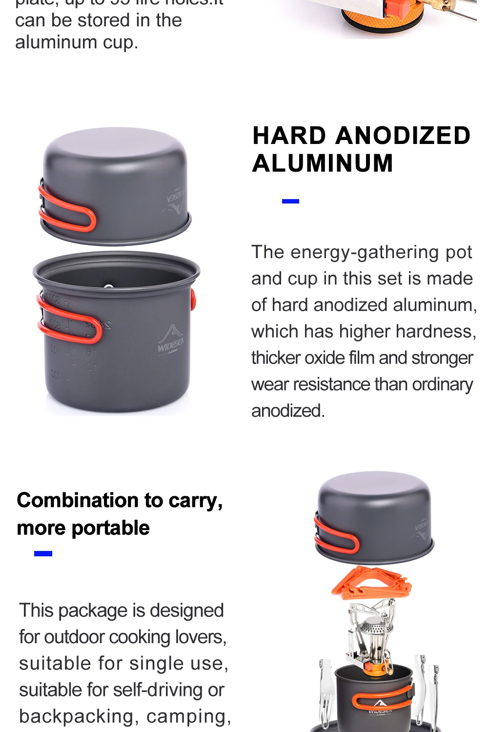 Camping Cookware & Utensil Set — product detail 6
