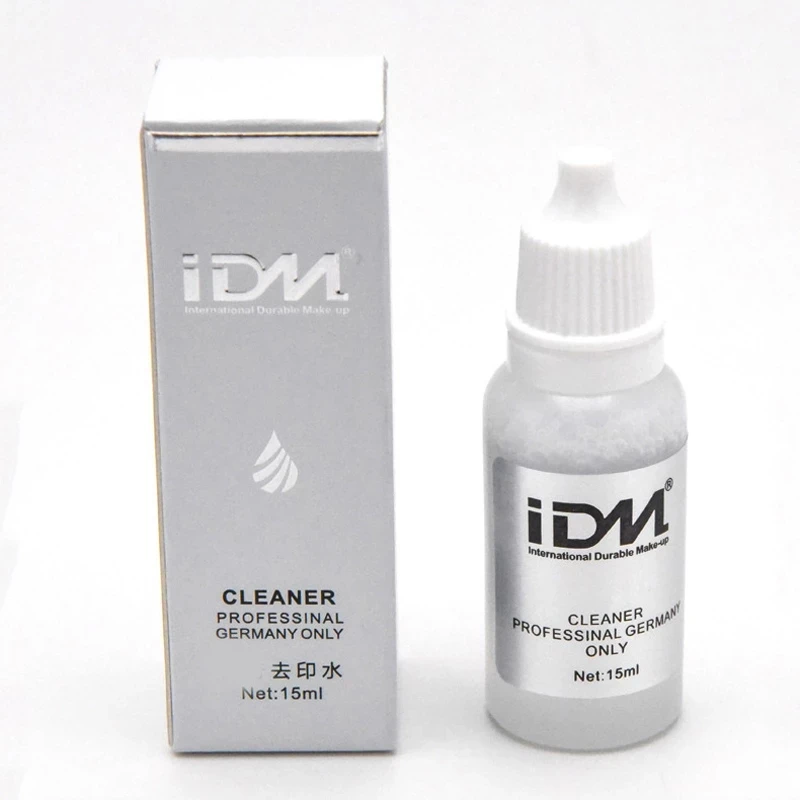 Professional idm 15ml of marking water applicable for tattoo markers to locate note markers to eliminate prints