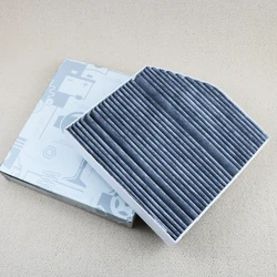 A 2058350147  Activated Carbon Car Cabin Air Filter  For MERCEDES-BENZ  W205 S205 C160 C180  C200 Car Accessories2058350147