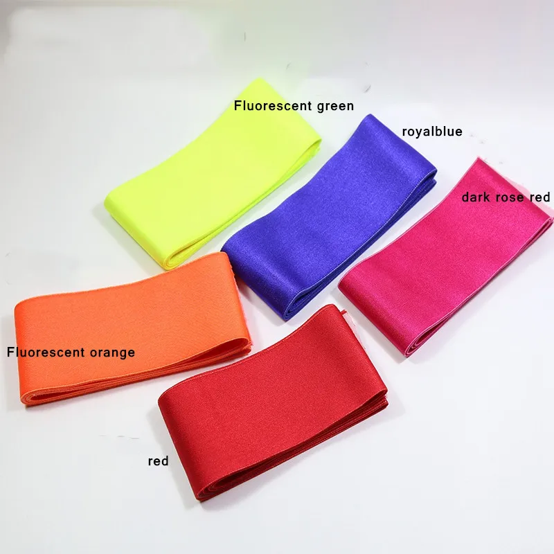 High-grade Spandex Smooth Nylon Underwear Color Elastic Band 6CM width Waistband