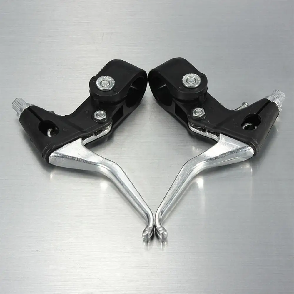 2Pcs Aluminium Alloy Mountain Bicycle Bike Handle Brake Levers Caliper Gear Tool