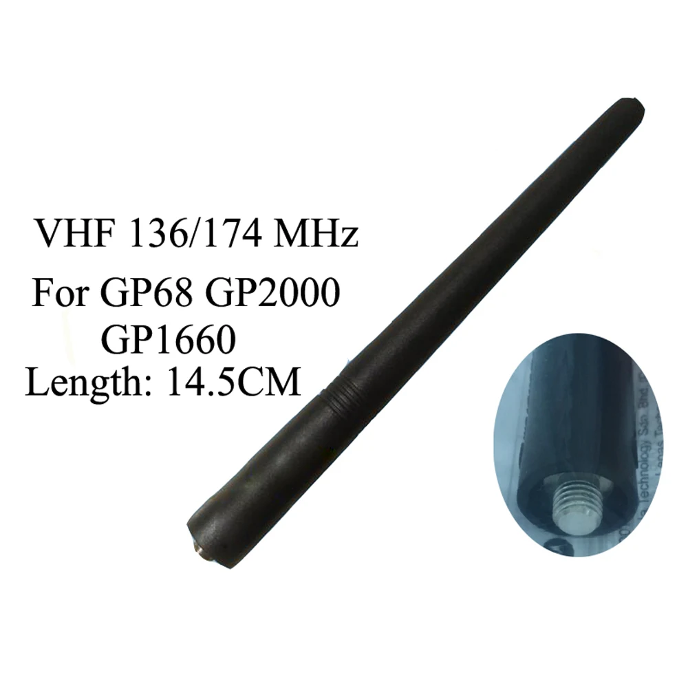 

10X VHF Antenna For GP68 GP2000 CP1660 14.5CM Length