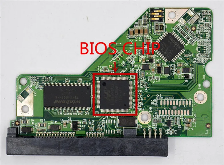 لوحة دائرة البيانات الغربية 2060- 701590 -001 REV A لاستعادة البيانات لإصلاح القرص الصلب الرقمي الغربي