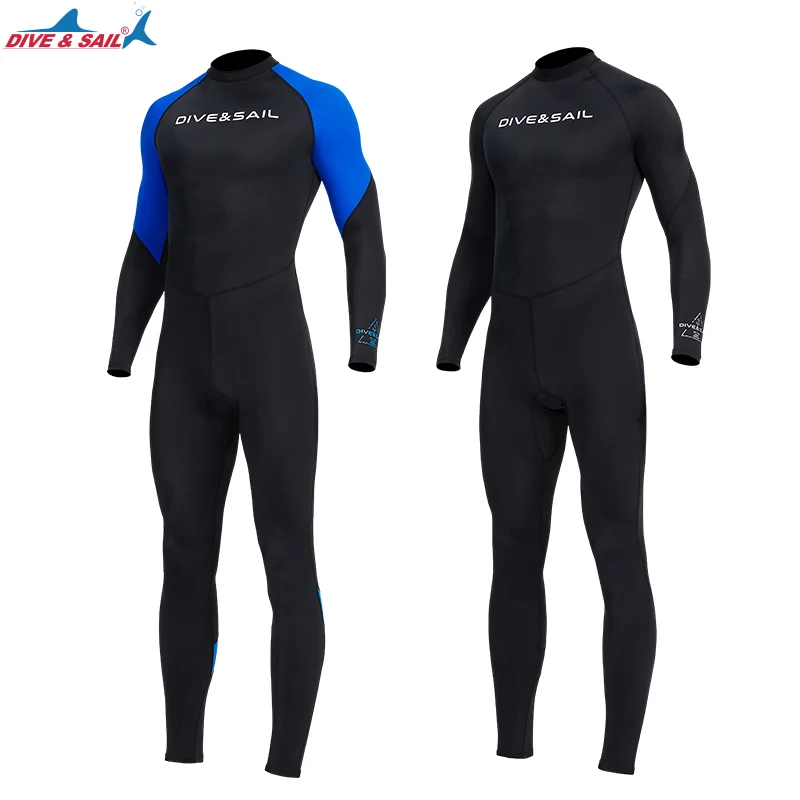 UPF50+Full Body Rash Guard Dive Skins Wetsuit Swimsuit, Sun UV Protection Long Sleeve One Piece Swimming Snorkeling Body Suit