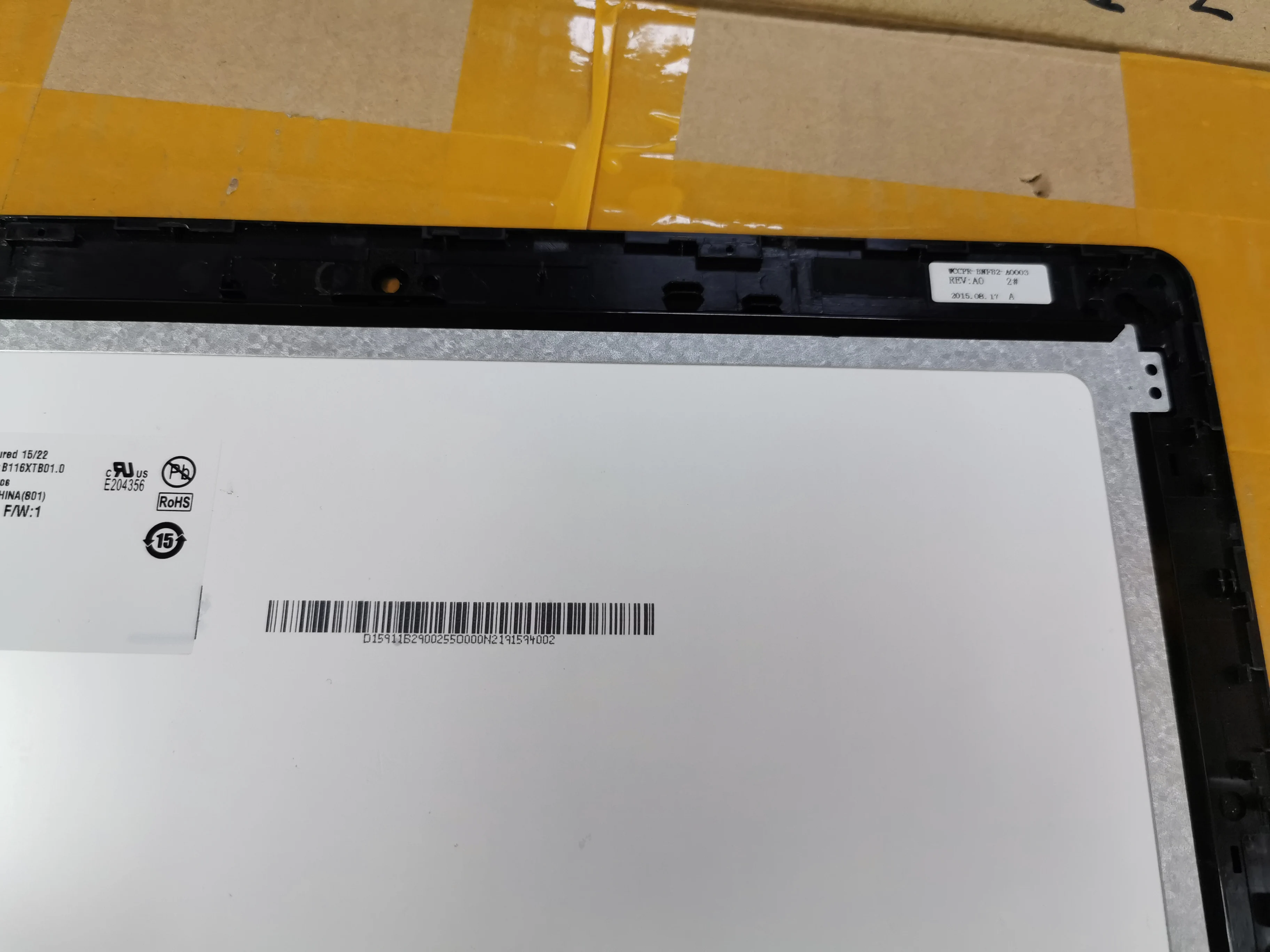 For Acer Aspire R11 R3 R3-131T Series R3-131T-P7HA, r3-131 1366*768 11.6'' Laptop LCD Screen B116XTB01.0 Touch Screen Assembly