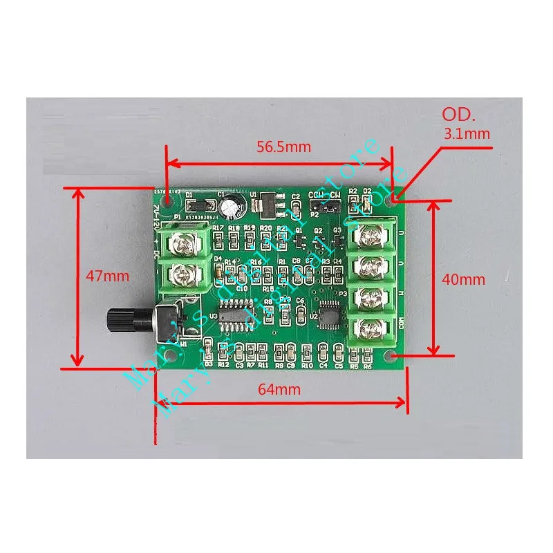 2312A 2312S 2312 Brushless DC Motor Test Board Speed Control Board Optical Drive Hard Disk Motor Controller