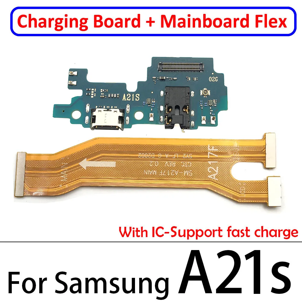 NEW USB Charging Port Dock Board Connector Main Motherboard Flex Cable For Samsung A10S A20S A30S A21S A31 A41 A51 A71