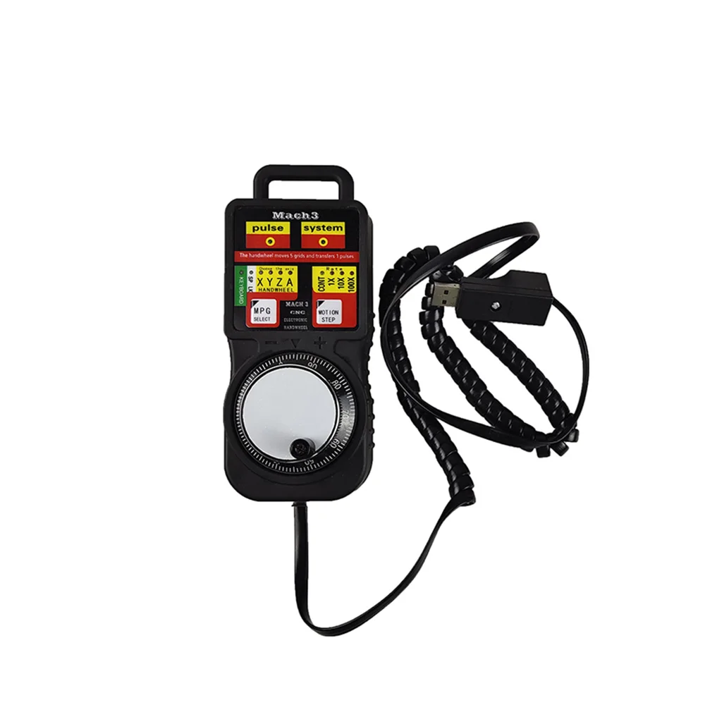 MACH3 4-assig elektronisch handwiel USBCNC industriële handmatige besturing pulsgenerator handmatige pulsgenerator