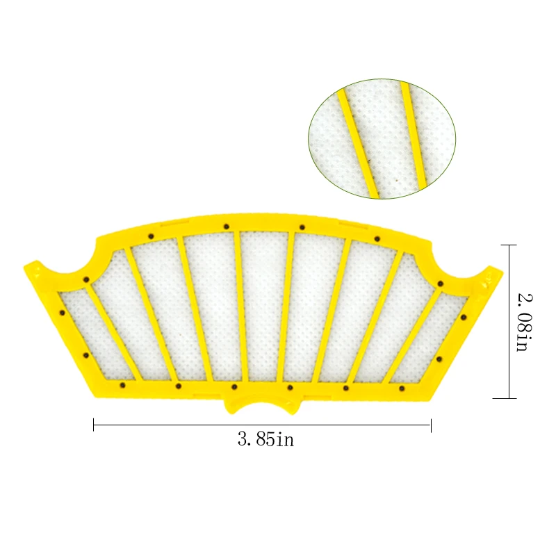 Bagian Sikat Sisi Filter Hepa Roda Sikat Rol Utama untuk IRobot Roomba 500 Seri 520 529 530 540 550 580 590 Penyedot Debu