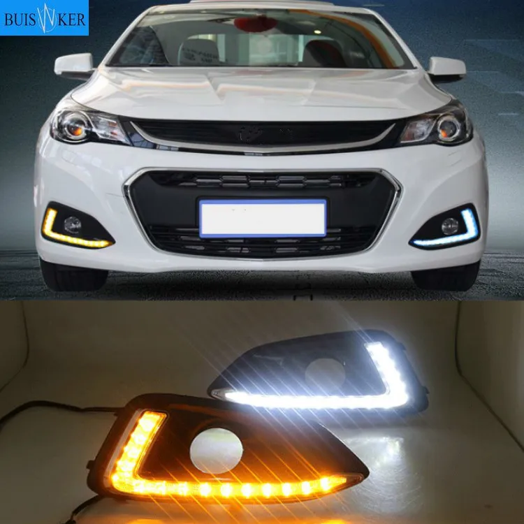 

Fit For Chevrolet Malibu 2016 DRL Daytime Running Light Daylight Driving Lamp Relay With Yellow Turning Signal