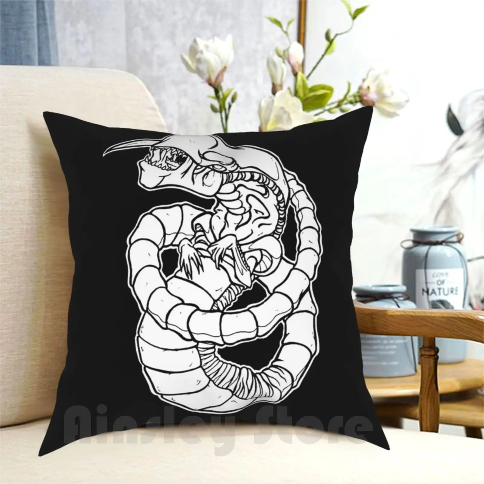 Pillow Case Printed Home Soft Throw Pillow Nostromo Horror Horror 80S Movies Movies Extraterrestrial Eighth Passenger