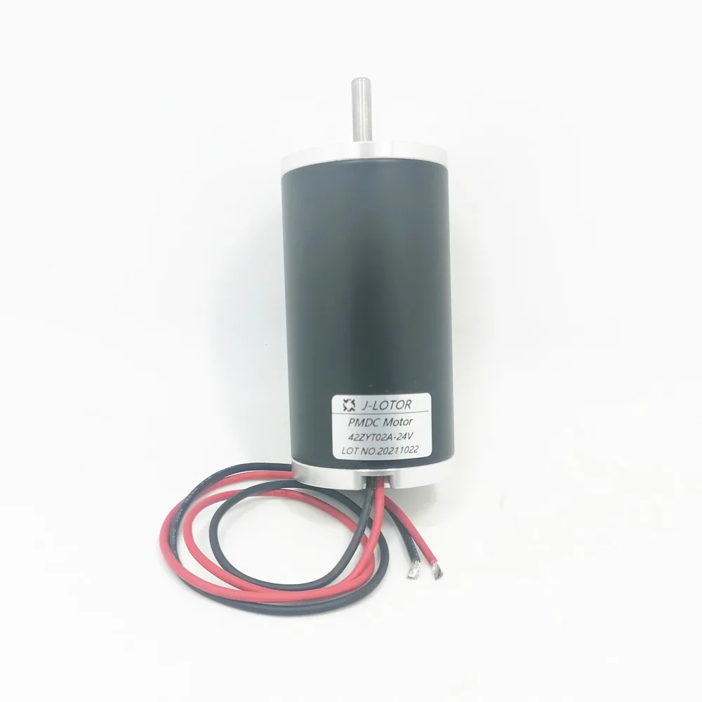 Imagem -02 - Permanente Ímã Escova dc Motor de Velocidade Estável e Baixo Ruído Pmdc 42zyt02a 12v 24v 3100rpm 30w 42 mm