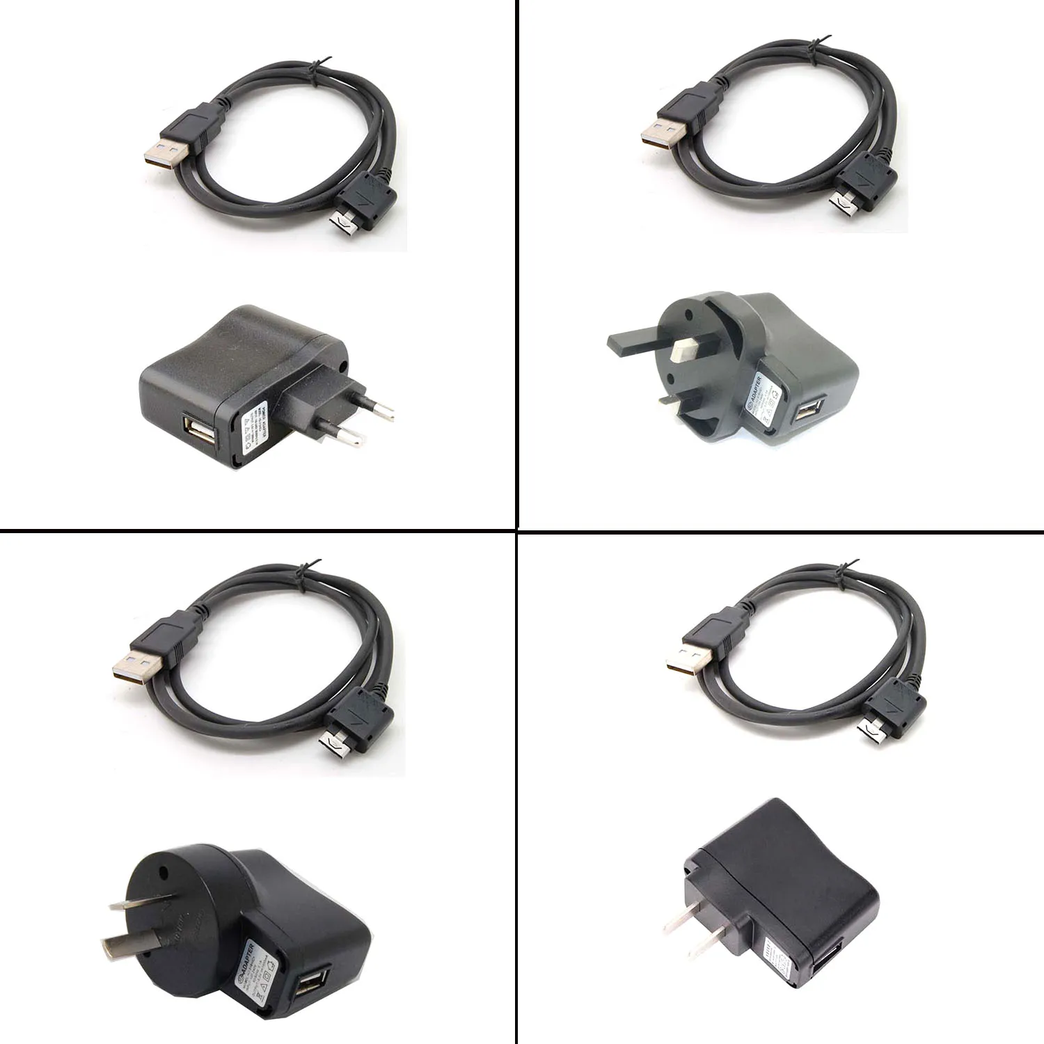 USB CABLE & car wall CHARGER for LG VX8700 VX8800 Venus VX9400 VX9900 VX10000 Voyager VX8600