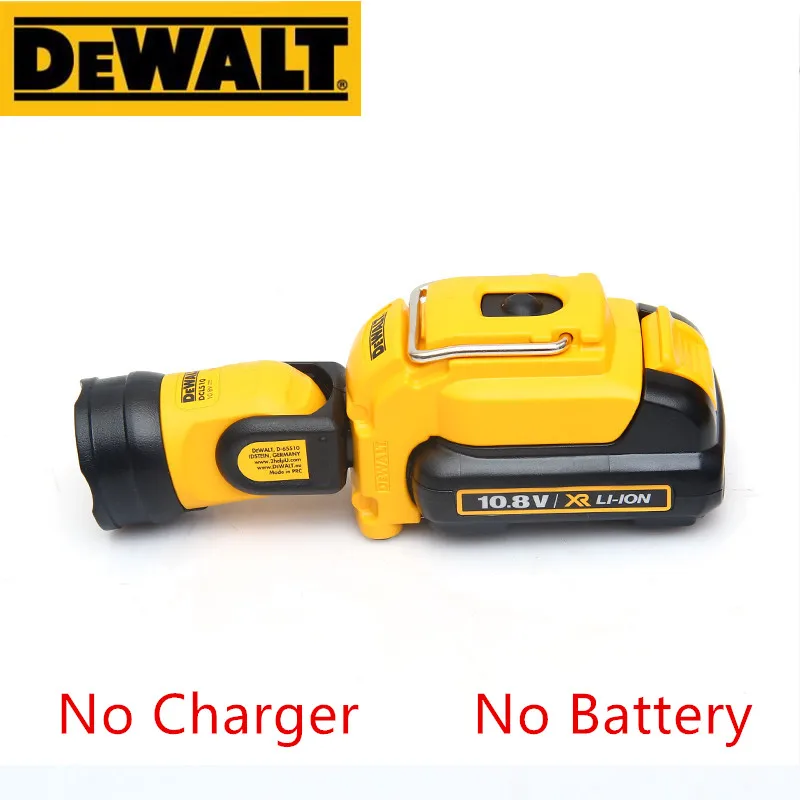 DEWALT DCL510 10.8V DCL040 Lithium Rechargeable Universal Flashlight No charger no battery