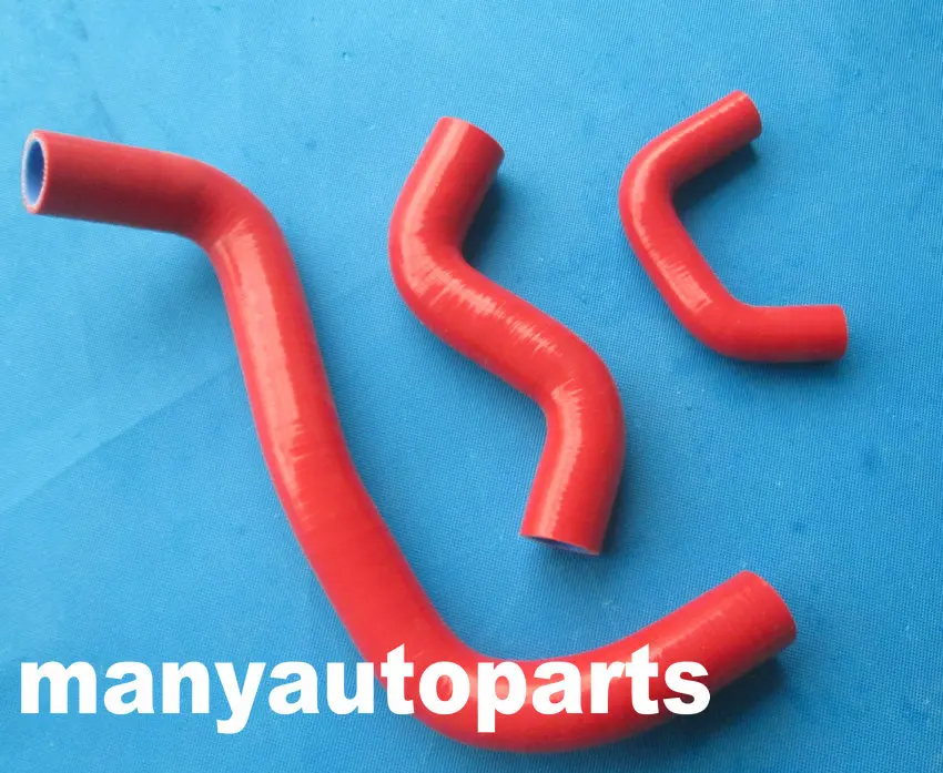 FOR NISSAN Micra/March/Verita/Z10 Cube/K11/NCVT CG13DE SILICONE RADIATOR HOSE RED