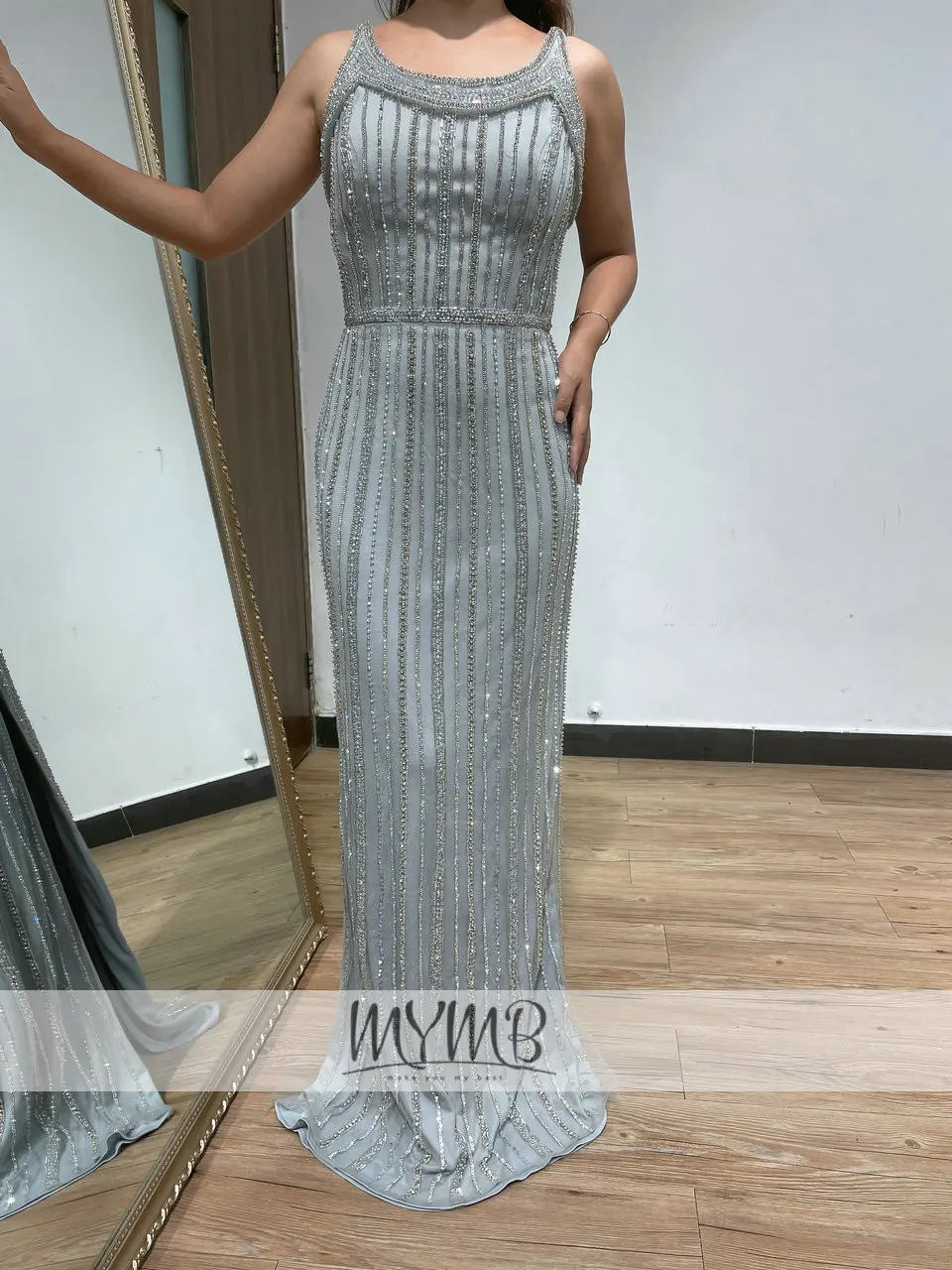 Gaun Couture Fitted Yang Sangat Indah Gaun Pesta Pernikahan Gaun Malam Prom High End Manik-manik Buatan Tangan Mewah 2022