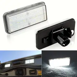 2 Stuks Geen Fout Canbus Auto Led Aantal Kentekenverlichting Voor Toyota Land Cruiser 100 200 Prado 120 Reiz 4D mark X Accessoires