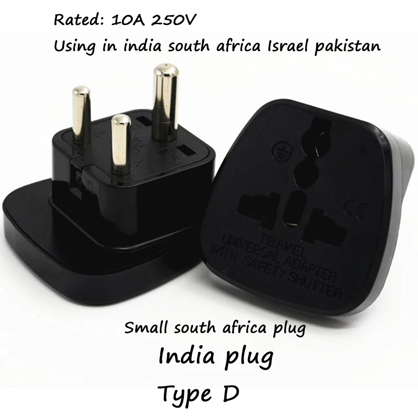 1 Stück Universal Amerika Europa Kr AU EU zu US UK USA Steckeradapter Südafrika Indien Adapter Italien Schweiz Reiseadapter – Detail 3