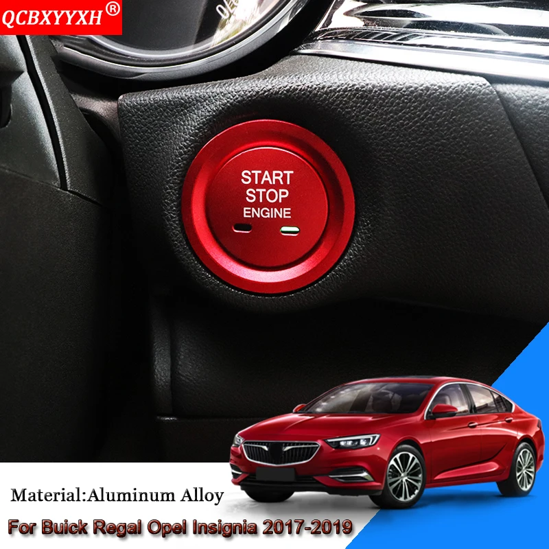 

START Engine Button Cover STOP Key Ignition Switch Cover For Buick Regal Opel Insignia 2017-2019 Holden Commodore (ZB) 2018 2019