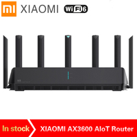 90% New Xiaomi AX3600 AIoT Router Wifi 6 Dual-Band 2976Mbs Gigabit Rate WPA3 Security Encryption A53 Signal For Smart Amplifier