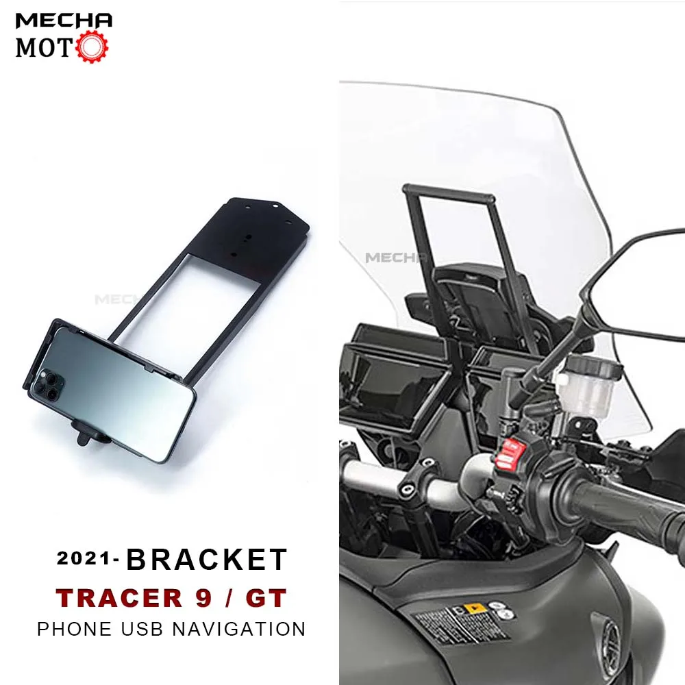 

For Yamaha Tracer 900 GT Tracer9 Tracer900GT Motorcycle Front Phone Stand Holder Smartphone Phone GPS Navigaton Plate Bracket