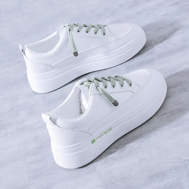 2021 Summer Women Sneakers White Tennis Women Shoes Canvas Slip on Female Row Shoes Platform Flats Casual Ladies Vulcanize Shoes