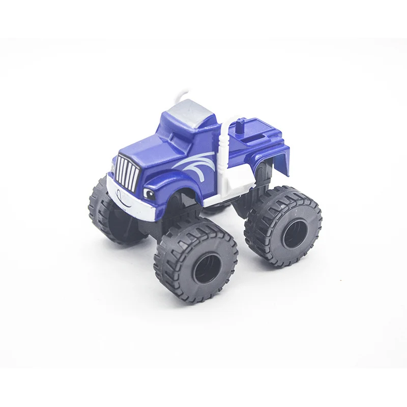 Blaze Car Toys 1:32 Vehicles Diecast Toy The Monster Machines Cartoon PVC Car Model Toys Racing Cars Mountain vehicle Gift