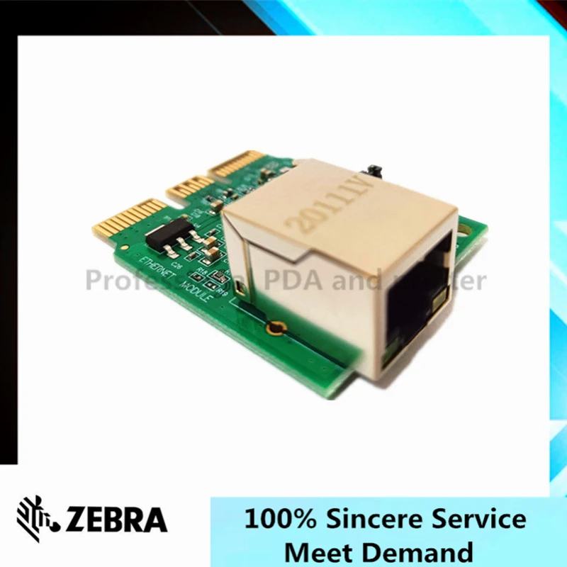 ZEBRA ZD420-ZD410 barcode printer built-in wired network card (P/N: P1080383-442) is brand new, free shipping