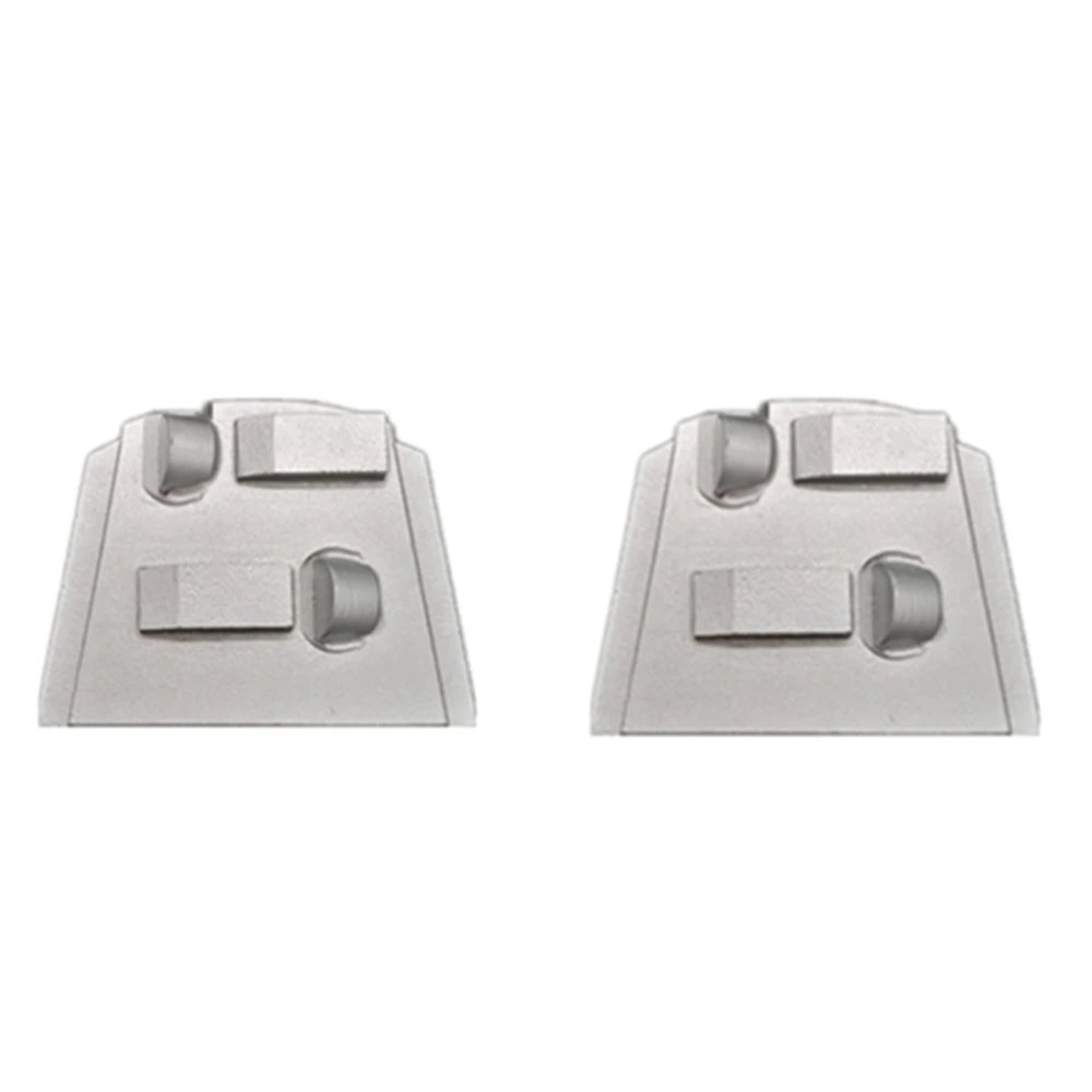 PHX20 PHX Trapezoid Two Half PCD Grinding Shoes with Sacrificial Bars Abrasive PCD Tipped Floor Pads for Epoxy Coating Removing