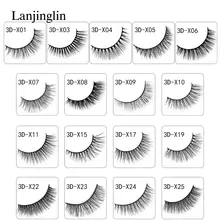 3 Pairs Long False Mink Lashes #6