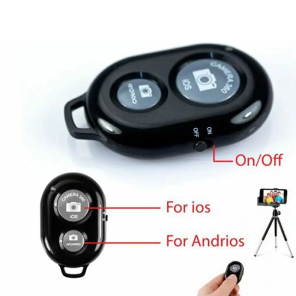 Mini Bluetooth Remote Control Button Wireless Controller Self-timer Camera Stick Shutter Release Phone Selfie For iOS/Android
