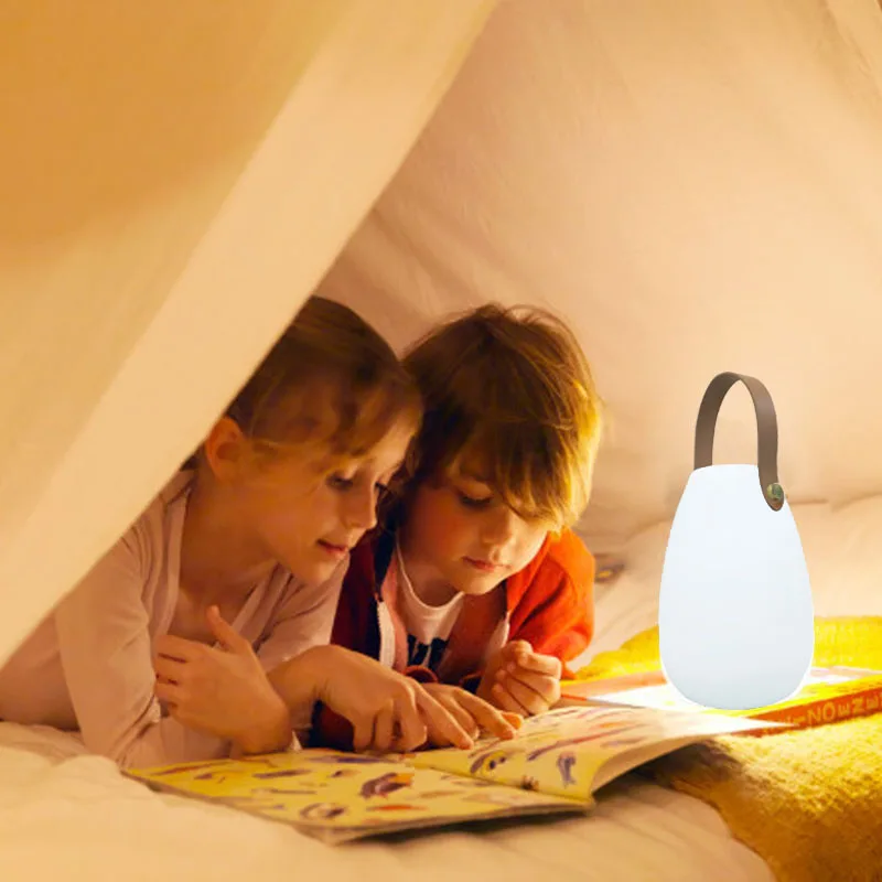 Imagem -04 - Led Night Light com Controle Remoto para o Quarto do Bebê Candeeiro de Mesa Recarregável Casa Ano Novo Interior ao ar Livre Camping 16 Cores