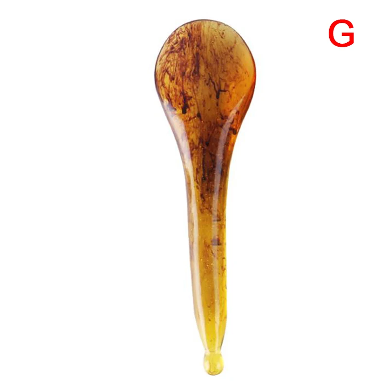 Natural Jade Stick Stone Gua Sha Facial Massage Acupunctur Point Pen Chinese Medicine Guasha Beauty Messager Tool