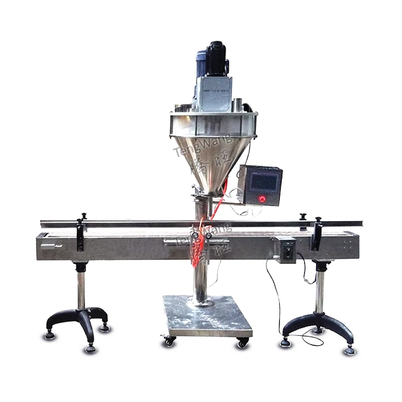 Máquina automática de llenado de polvo, 5-5000g aplicable a pimienta, Café en polvo, yeso en polvo, harina de tóner, leche en polvo