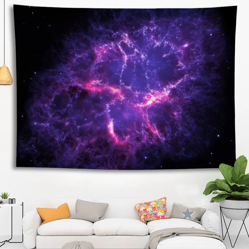 Custom High Quality Starry Sky Hanging Tapestry Home Party Decoration Tapestries Photo Background Cloth Table Cloth Wall Tapes