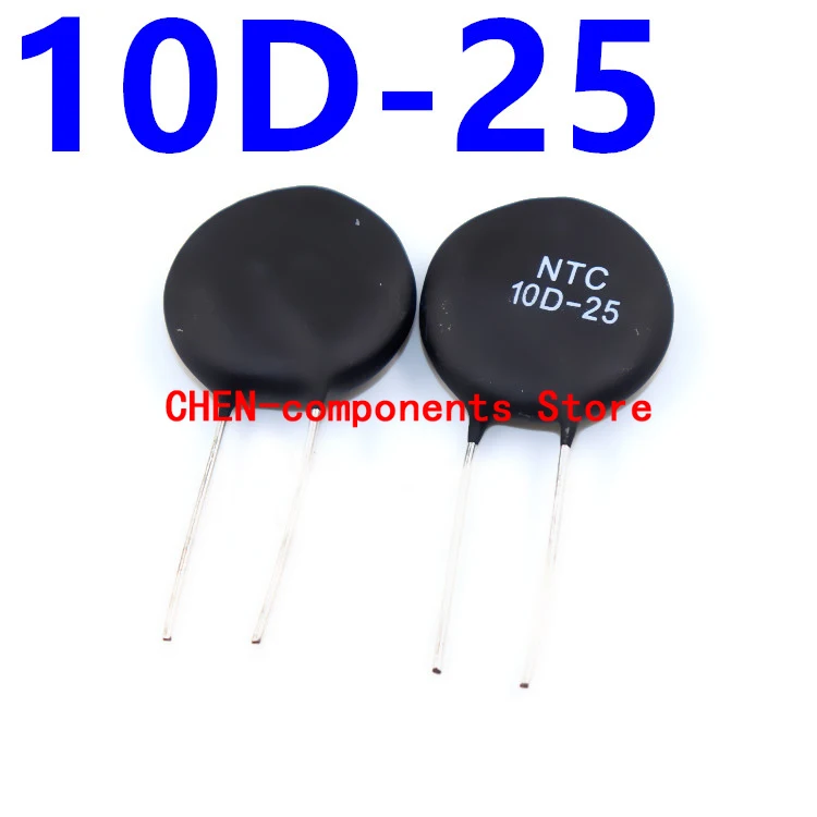 

10pcs NTC Negative temperature 10D-25