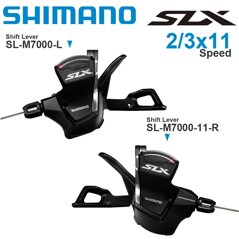 AliExpress Shimano SHIMANO SLX M7000 11v Shifter SL-M7000-L SL-M7000-11-R Right Shift Lever - Clamp Band - 11-speed Original parts