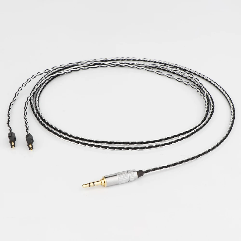 

7N OCC Copper Silver Plated Updater Headphone Cable For or FitEar MH334 MH335DW Togo334 Private 223 Private 333 F111