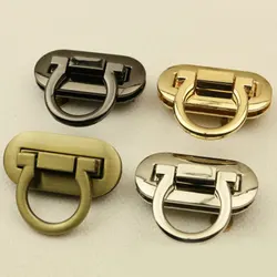 Turn Lock Twist Locks For DIY Handbag Metal Lock For The Bag Money Clasp Craft Bag Purse Hardware Accessories Wholesale 4 Colors