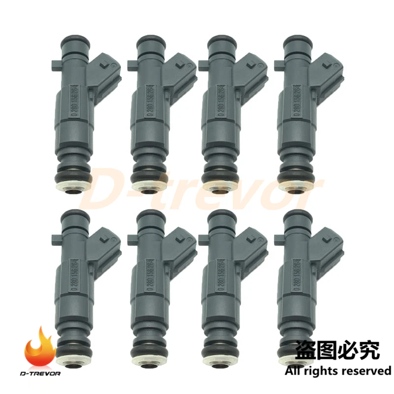 8Pcs OEM Fuel injector Nozzle 0280 156 264 For Chery TIGGO T11 QIYUN 0280156264