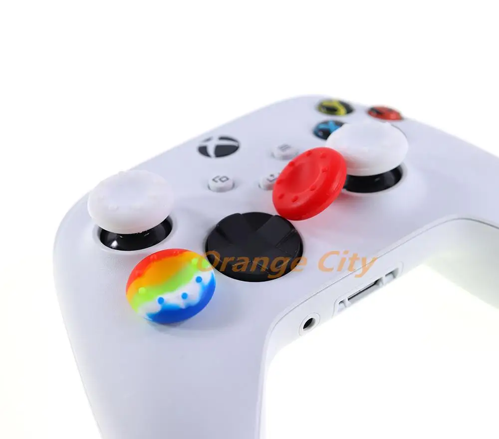 10PCS Multicolor thumb stick joystick cap cover grips caps skin for ps3 for ps4 for XBOX 360 for WII