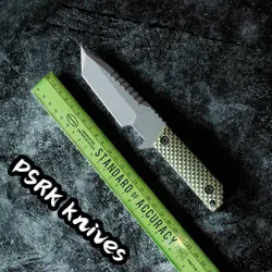 PSRK HT tanto knives 59HRC High quality YTL8 blade G10 handle outdoor EDC camping knife survival tool hunting knife