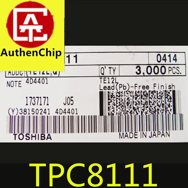 10 Chiếc 100% Orginal Mới Có Hàng TPC8111 LCD Power Chip SMD SOP-8 TOSHIBA Toshiba