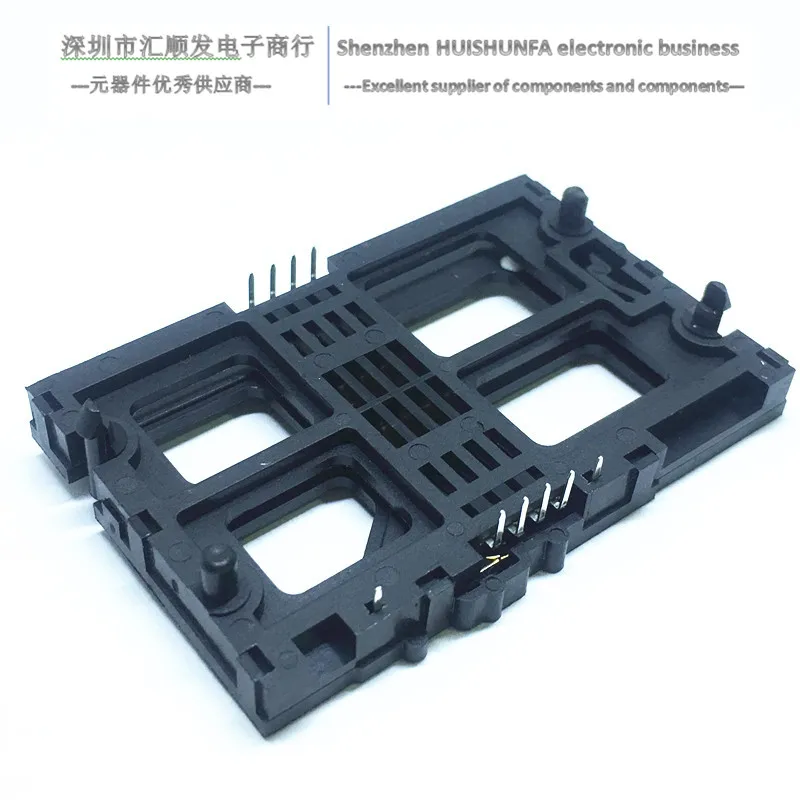 イェ新 KF-036 大 ic カードスロット、ノーマルクローズ、 8PIN ストレートプラグ、セットトップボックスカードホルダー